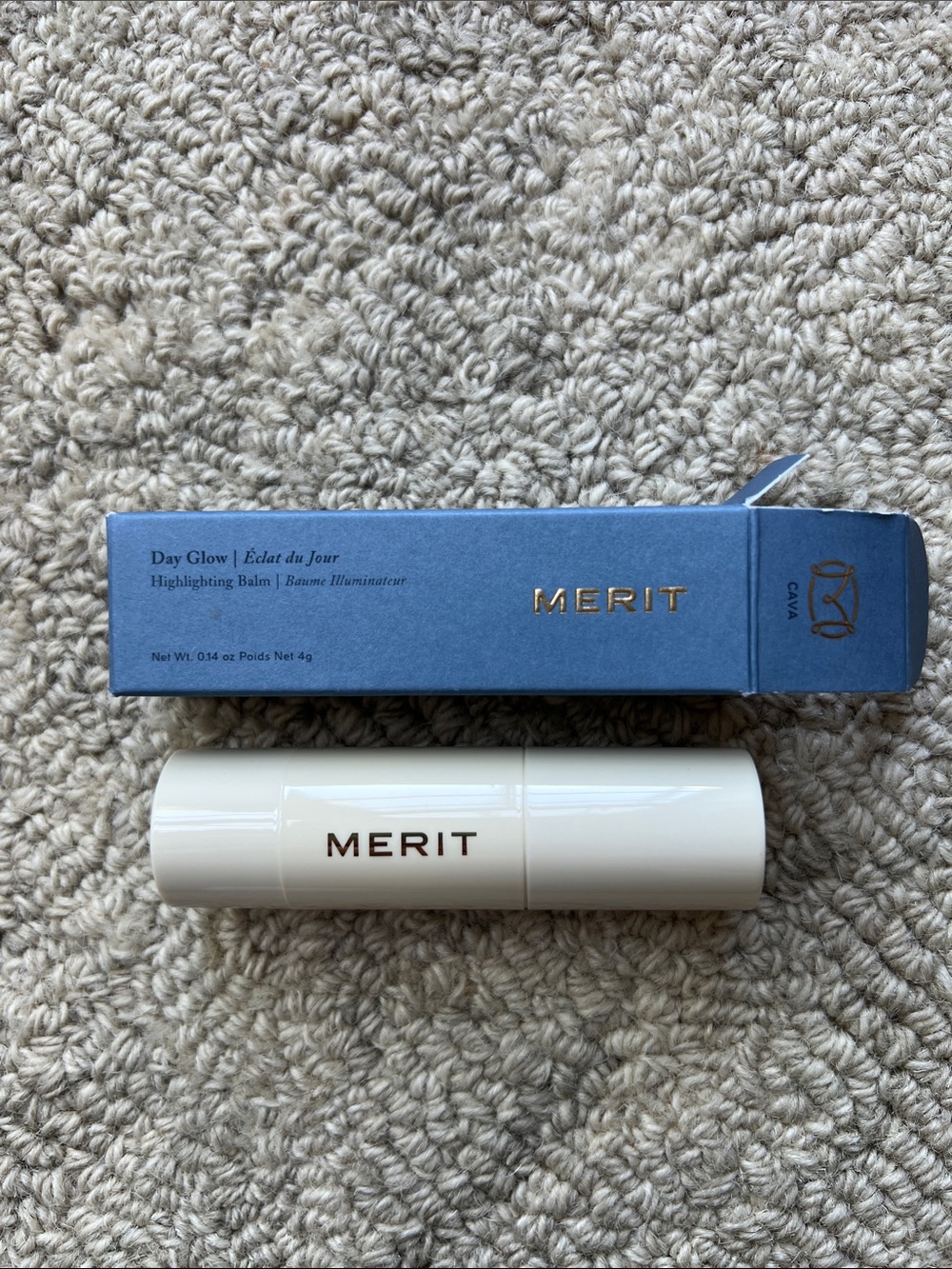 Merit Day Glow Highlighting Balm — Cava (Cream)